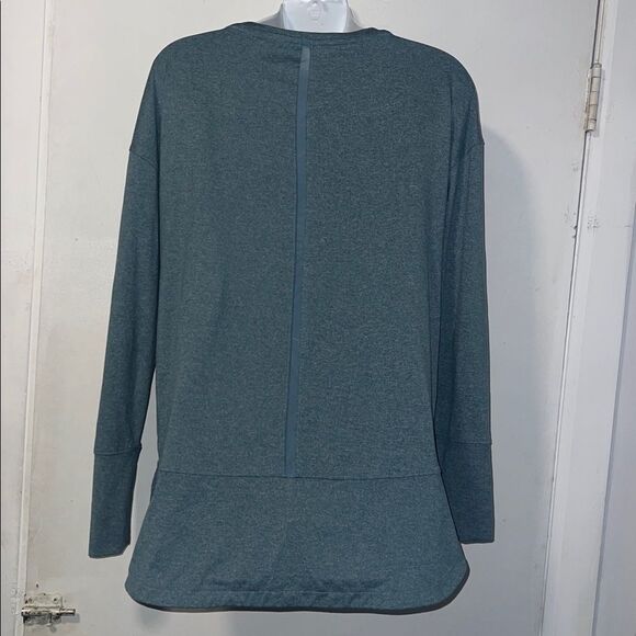 APANA Light Blue Composure Crewneck Long Sleeve Shirt-M - Picture 4 of 7